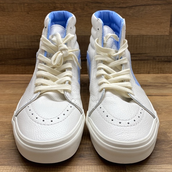 LEATHER VANS SK8 HI BRAND π₯ NEW - Picture 4 of 9